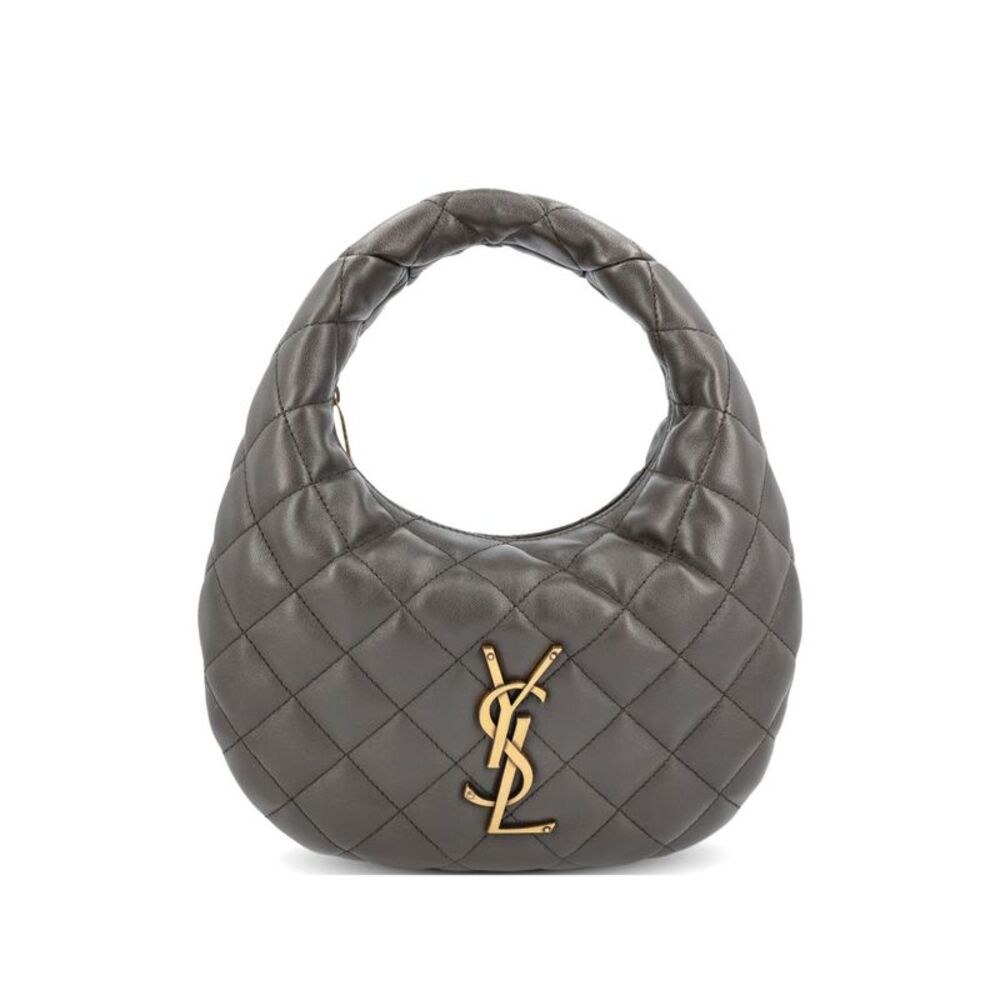 Saint Laurent Women Icarino Leather Hobo Bag
